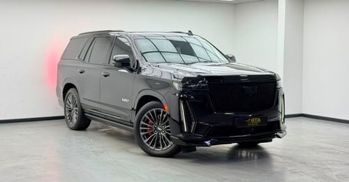 كاديلاك إسكالاد V SERIES 2023 Cadillac Escalade V, 2027 Cadillac Warranty, 2028 Cadillac Service Pack, Pilot Seats, GCC
