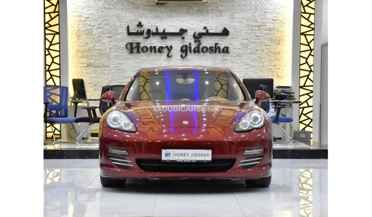 Porsche Panamera EXCELLENT DEAL for our Porsche Panamera 4 ( 2012 Model ) in Red Color GCC Specs
