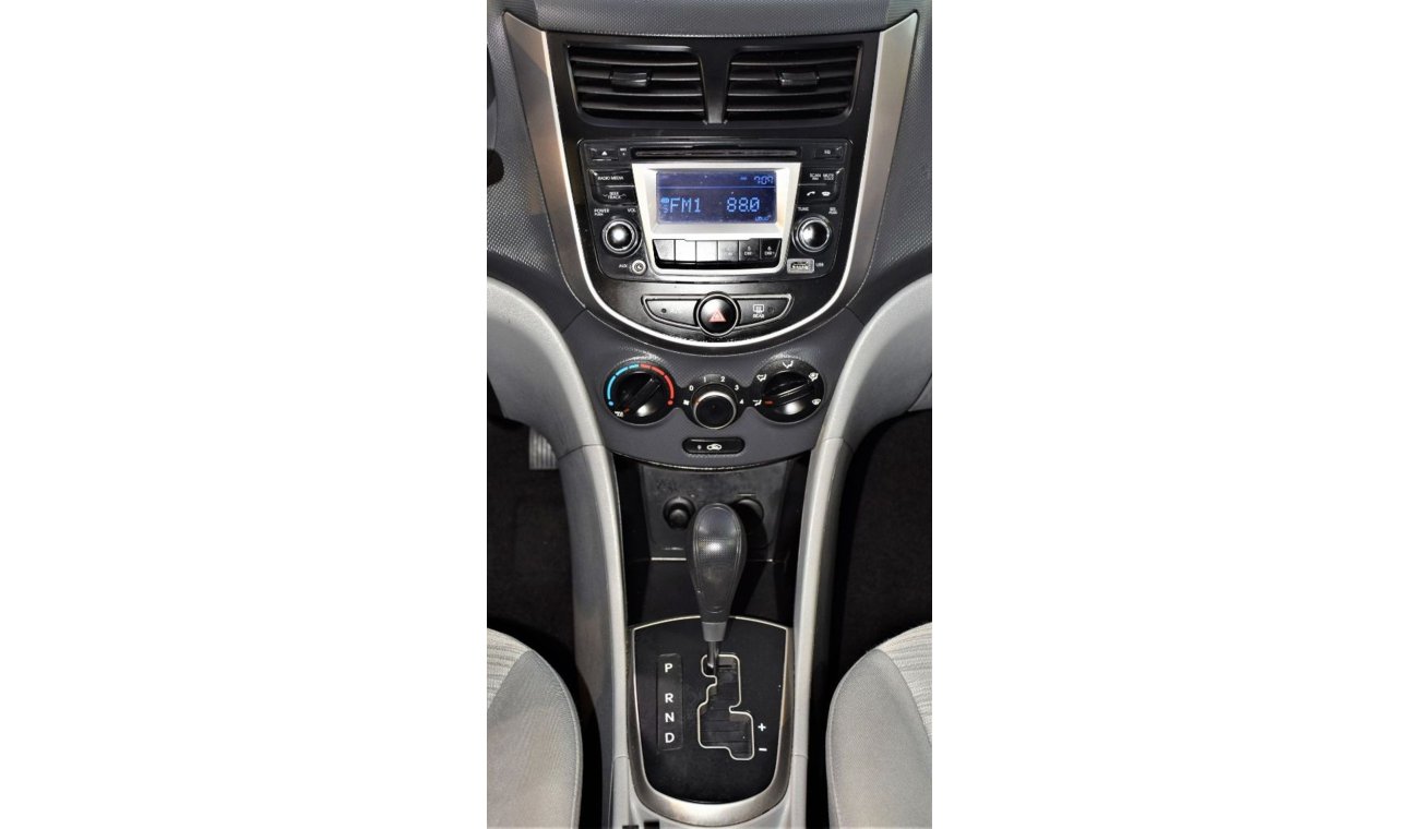هيونداي أكسنت AMAZING Hyundai Accent 2016 Model!! in Silver Color! GCC Specs