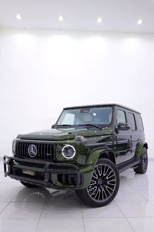 Mercedes Benz G63 AMG G63 MANUFAKTUR SPECIAL OLIVE + CARBON INTERIOR + 5 YEARS DEALER WARRANTY + SERVICE
