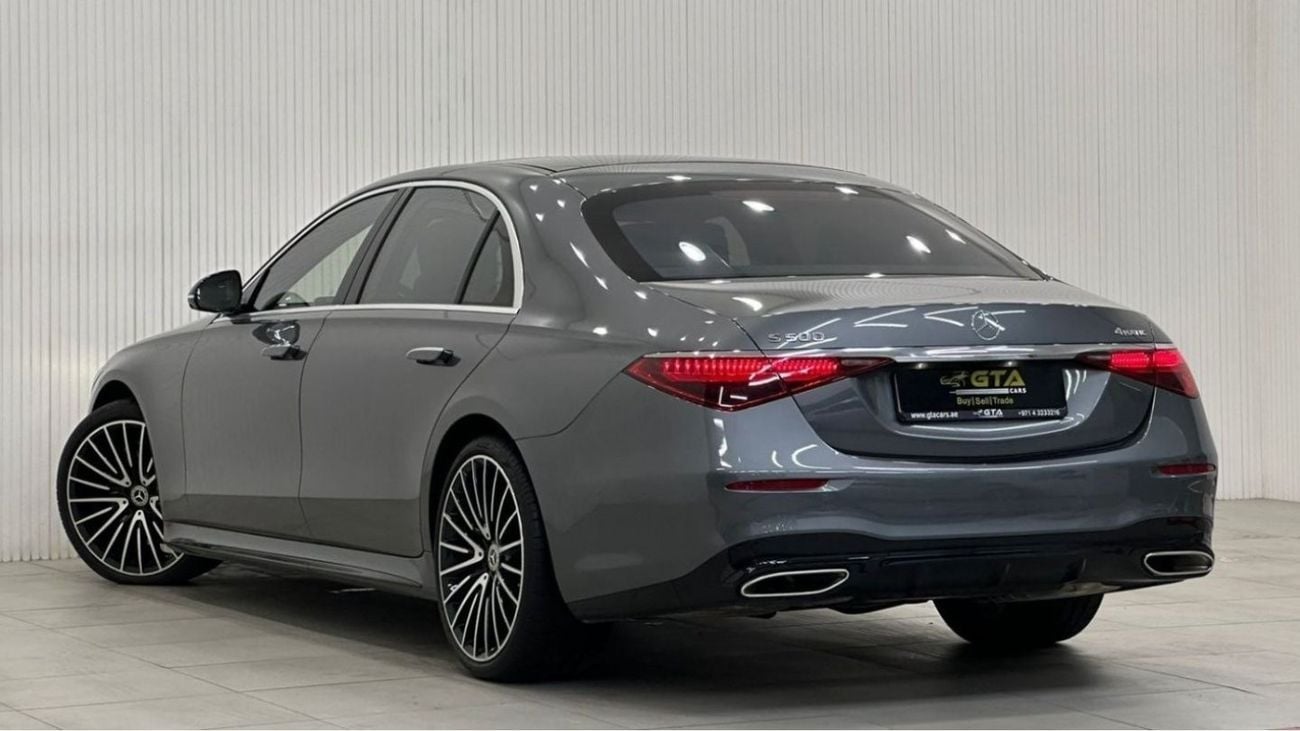 Mercedes-Benz S 500 2022 Mercedes Benz S500 AMG 4MATIC, Warranty, Service History, Fully Loaded, Low Kms, GCC