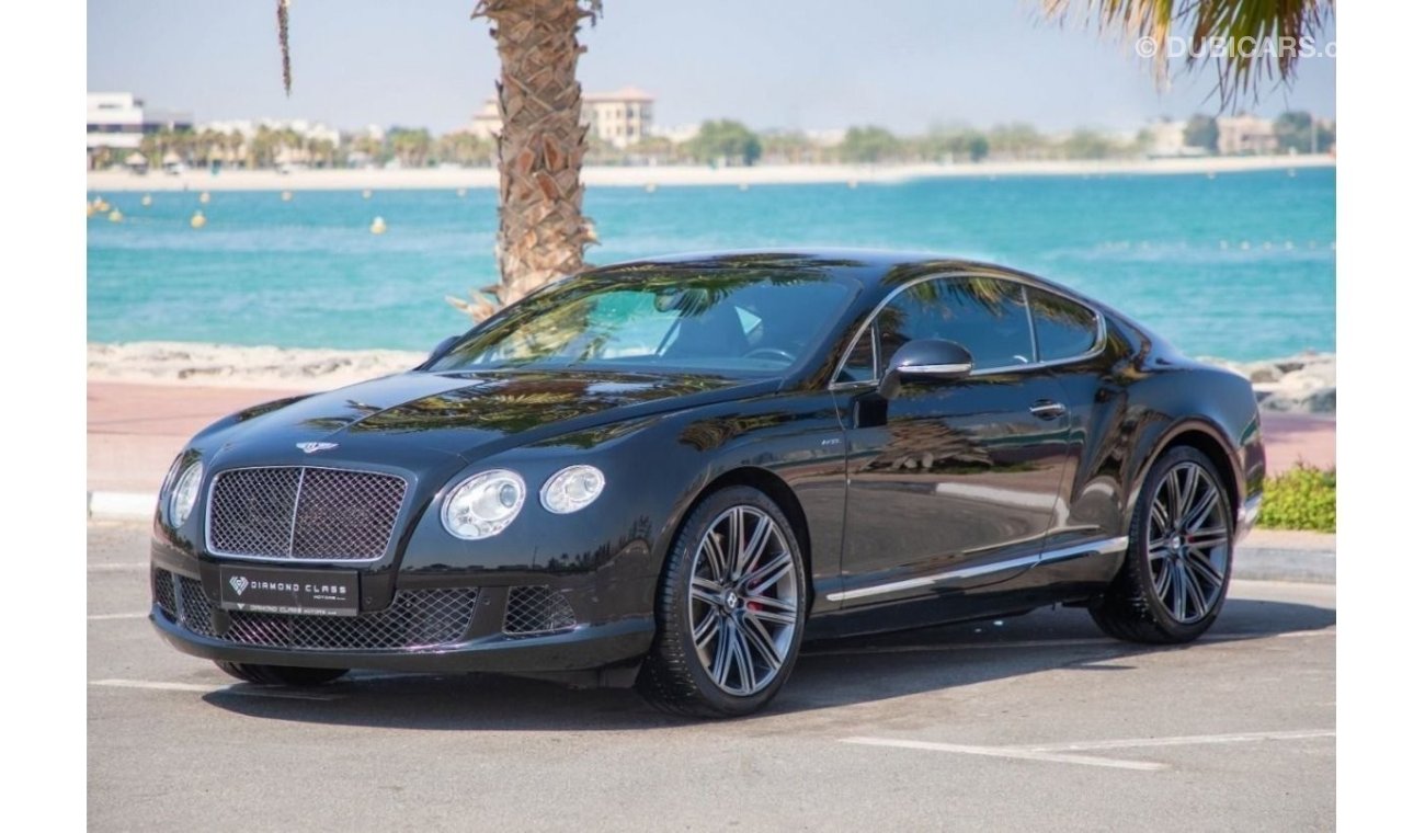 بنتلي كونتيننتال جي تي Bentley GT Speed V12 Full Black Interior Full Option 2014 GCC