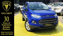 Ford EcoSport TITANIUM / GCC / 2017 / DEALER WARRANTY UNTIL 100,000 KMS / FULL OPTION / 631 DHS MONTHLY