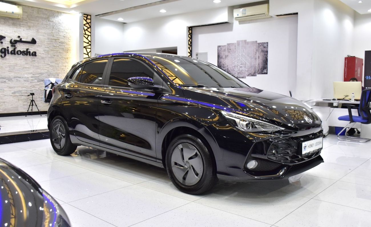 MG 3 EXCELLENT DEAL for our MG 3 ( 2025 Model ) in Black Color GCC Specs