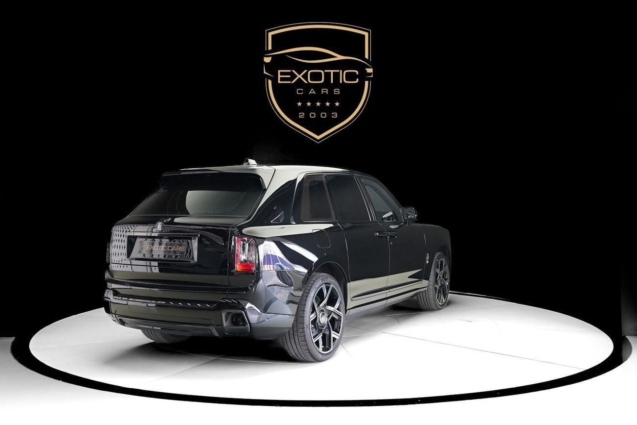 Rolls Royce Cullinan BLACK BADGE