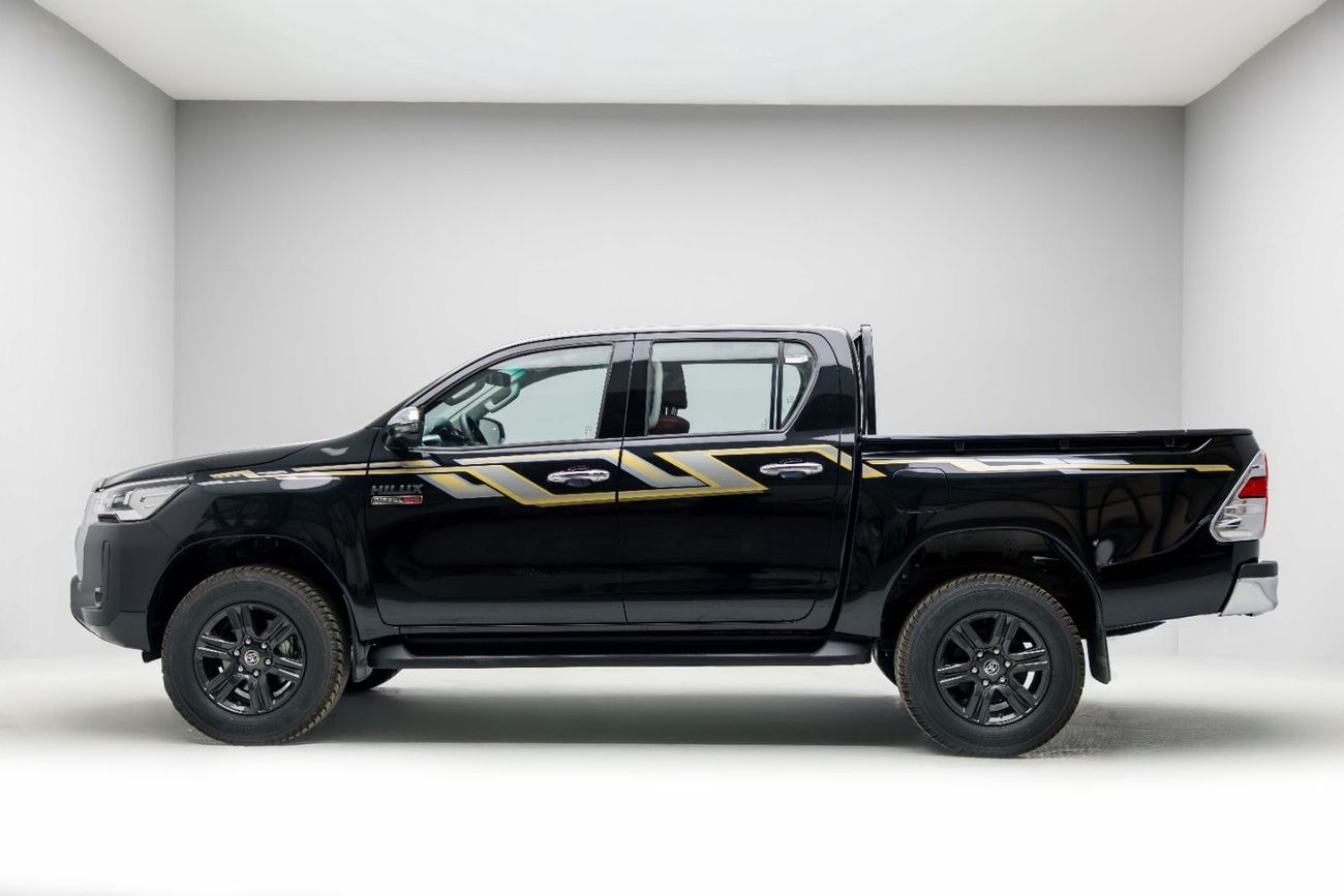 Toyota Hilux DLX 2.4L - Attitude Black Inside Black | Export Only