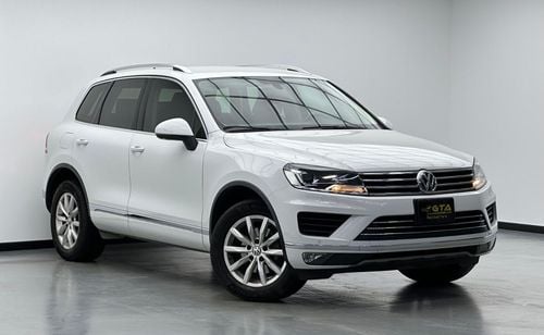 فولكس واجن طوارق Comfortline 3.0L 2018 Volkswagen Touareg, Warranty, Service History, Excellent Condition, GCC