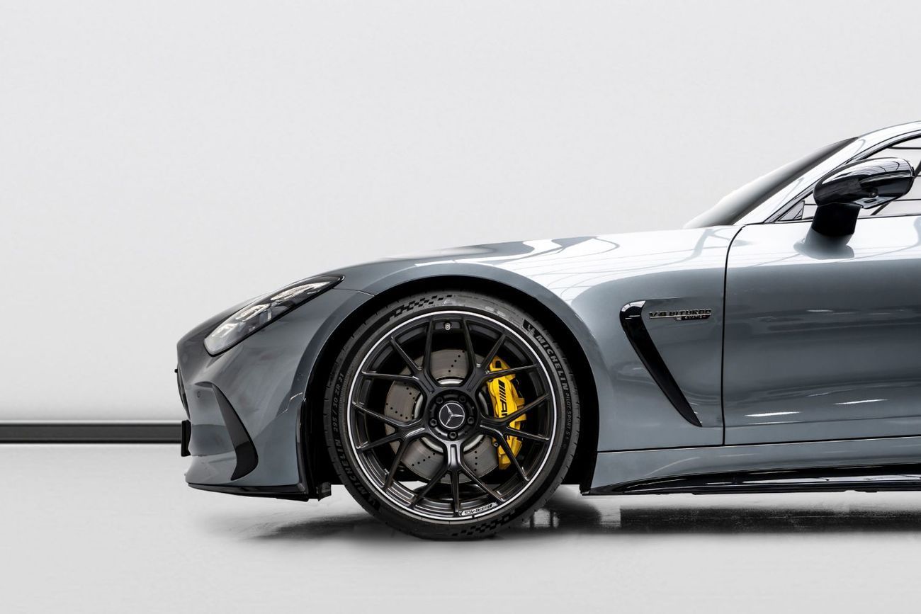 Mercedes-Benz AMG GT 63 4 Matic+ (2 Door) 2025 Mercedes AMG GT63 4-Matic, 2030 Mercedes Warranty + Service Contract, Very Lo