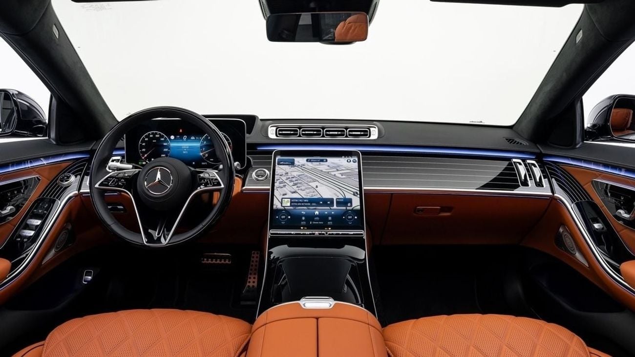 مرسيدس بنز S 500 4MATIC - 2025 - GCC Specs - Under Warranty and Service Contract