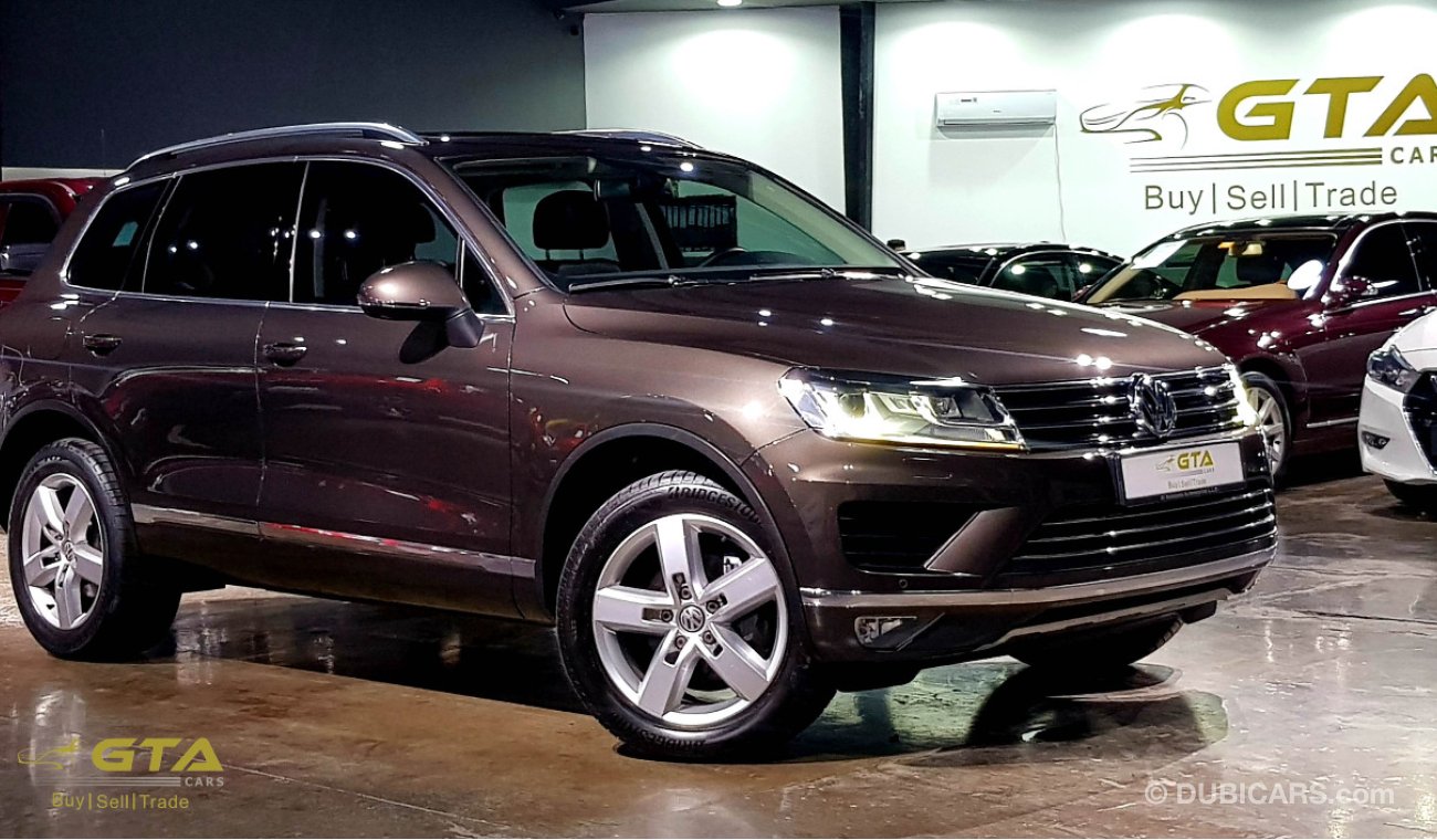 فولكس واجن طوارق 2016 Volkswagen Touareg, Warranty, Full Service History, GCC, Low Kms