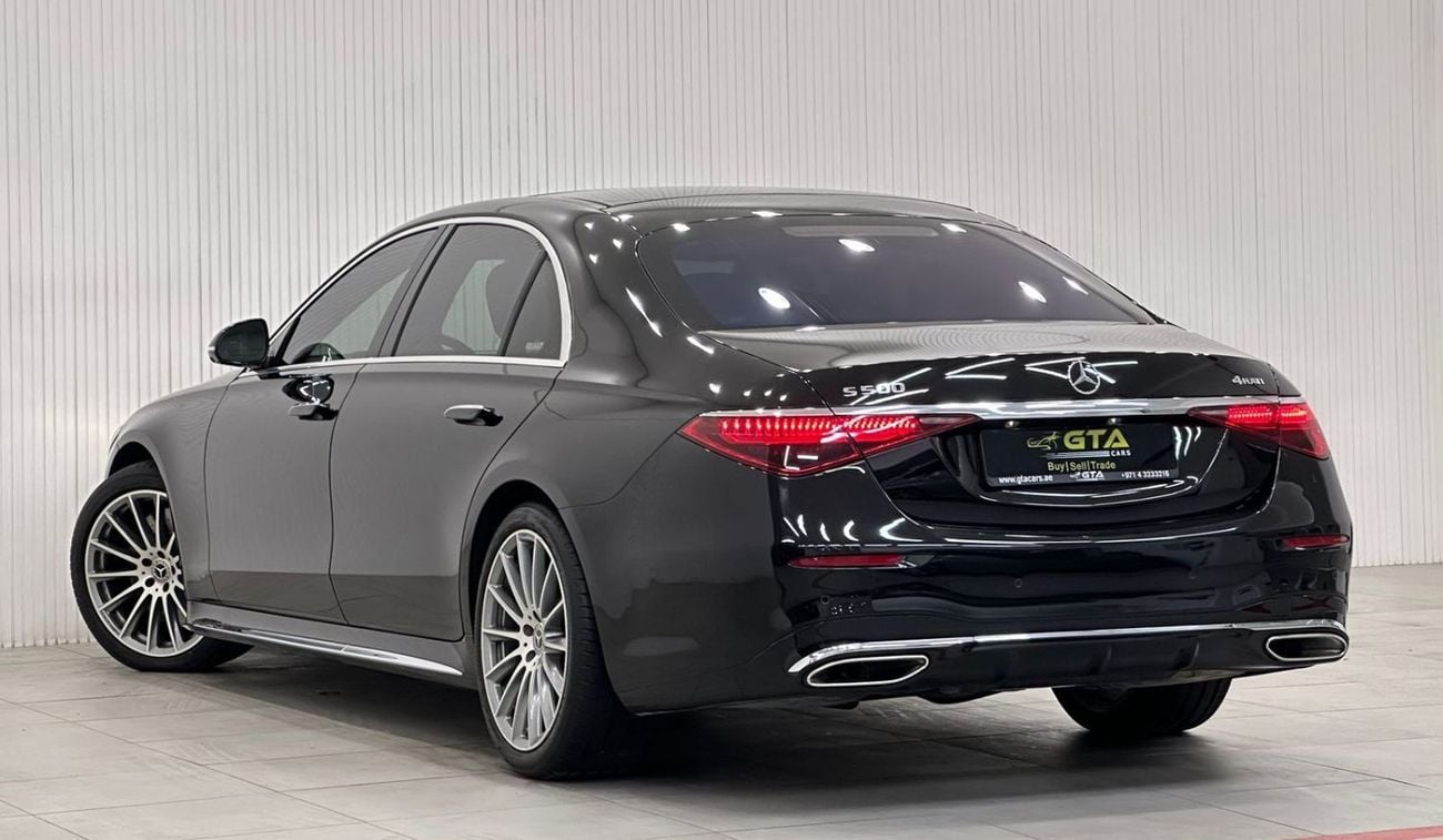 مرسيدس بنز S 500 2023 Mercedes Benz S500 4MATIC, Warranty, Fully Loaded, Low Kms, GCC