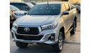 تويوتا هيلوكس Toyota hilux Diesel engine model 2019  full option Top of the range car very clean and good conditio