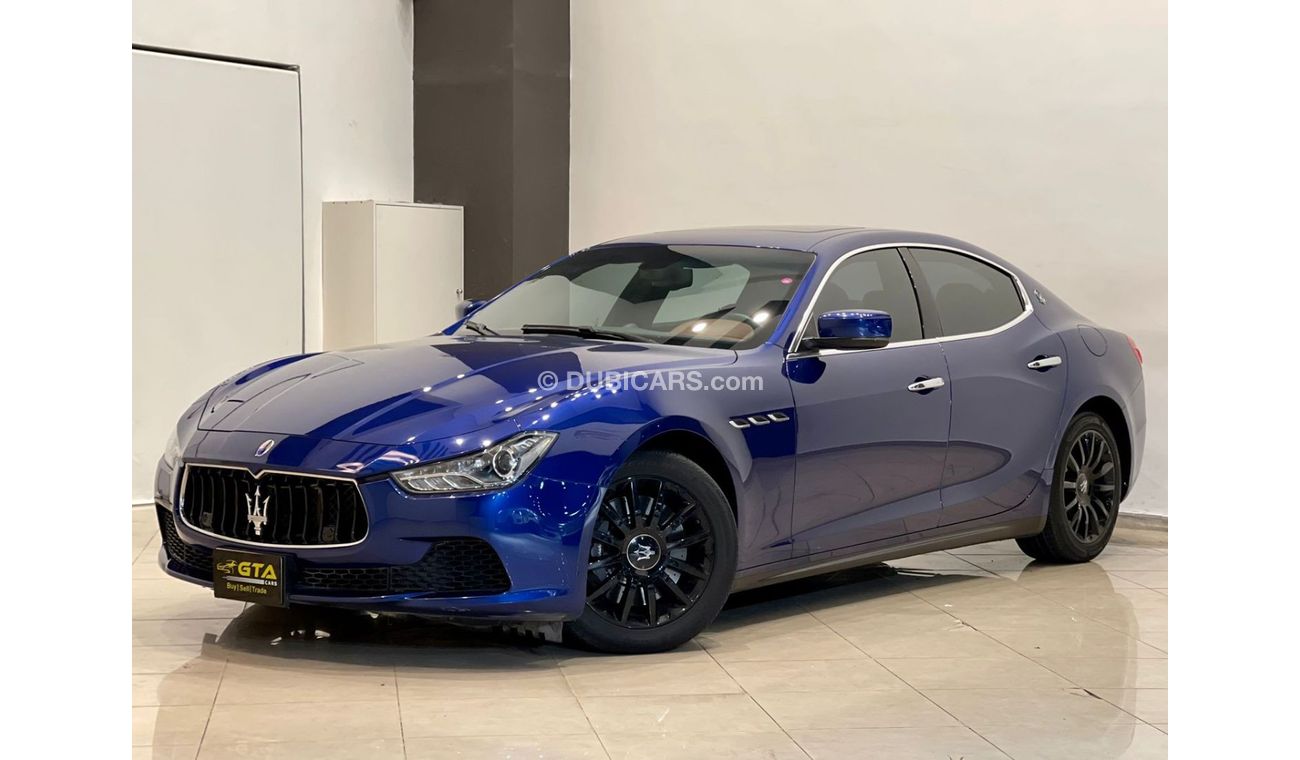 Maserati Ghibli 2015 Maserati Ghibli, Full Service History, Warranty, GCC