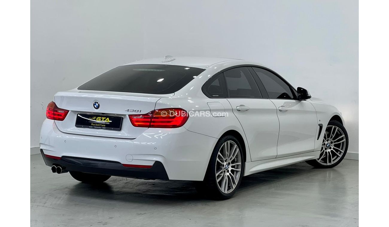 BMW 430i 2017 BMW 430i Gran Coupe M-Sport, January 2024 BMW Warranty + Service Package, Low Kms, GCC