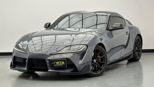 تويوتا سوبرا 2023 Toyota Supra GR, July/2026 Toyota Warranty, Toyota Full Service History, GCC
