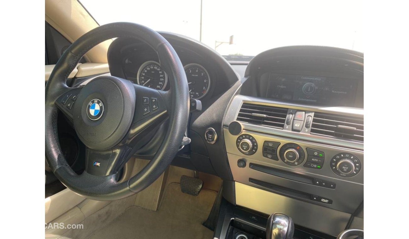 بي أم دبليو 630 BMW 630I 2007 GCC V6 Perfect Condition - Accident Free