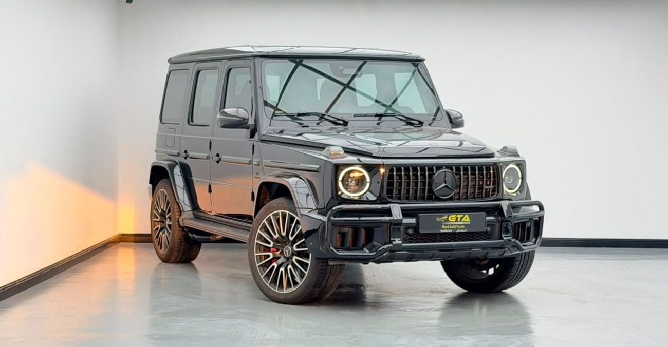 مرسيدس بنز G 63 AMG 2026 Mercedes-Benz G63 AMG Double Night Package, Mercedes Warranty + Service Contract, FSH, GCC