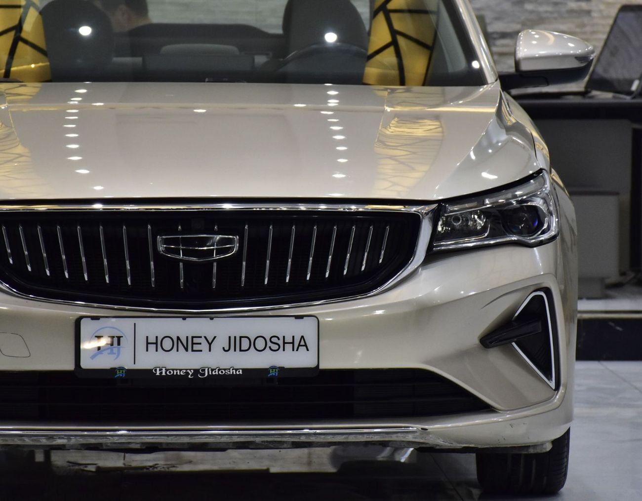 Geely Emgrand EXCELLENT DEAL for our Geely Emgrand 1.5L ( 2024 Model ) in Golden Color GCC Specs