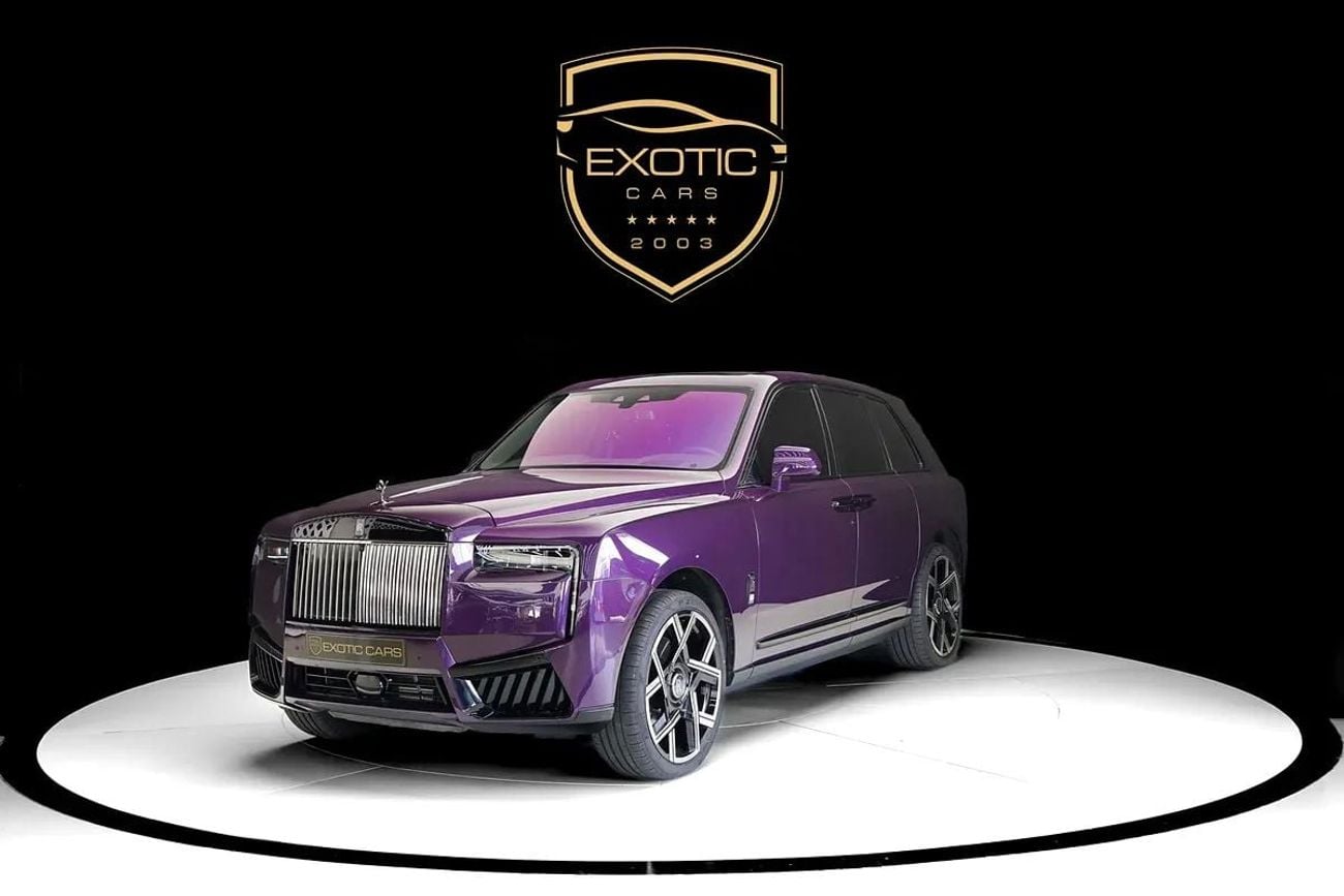 Rolls Royce Cullinan BLACK BADGE FACELIFT