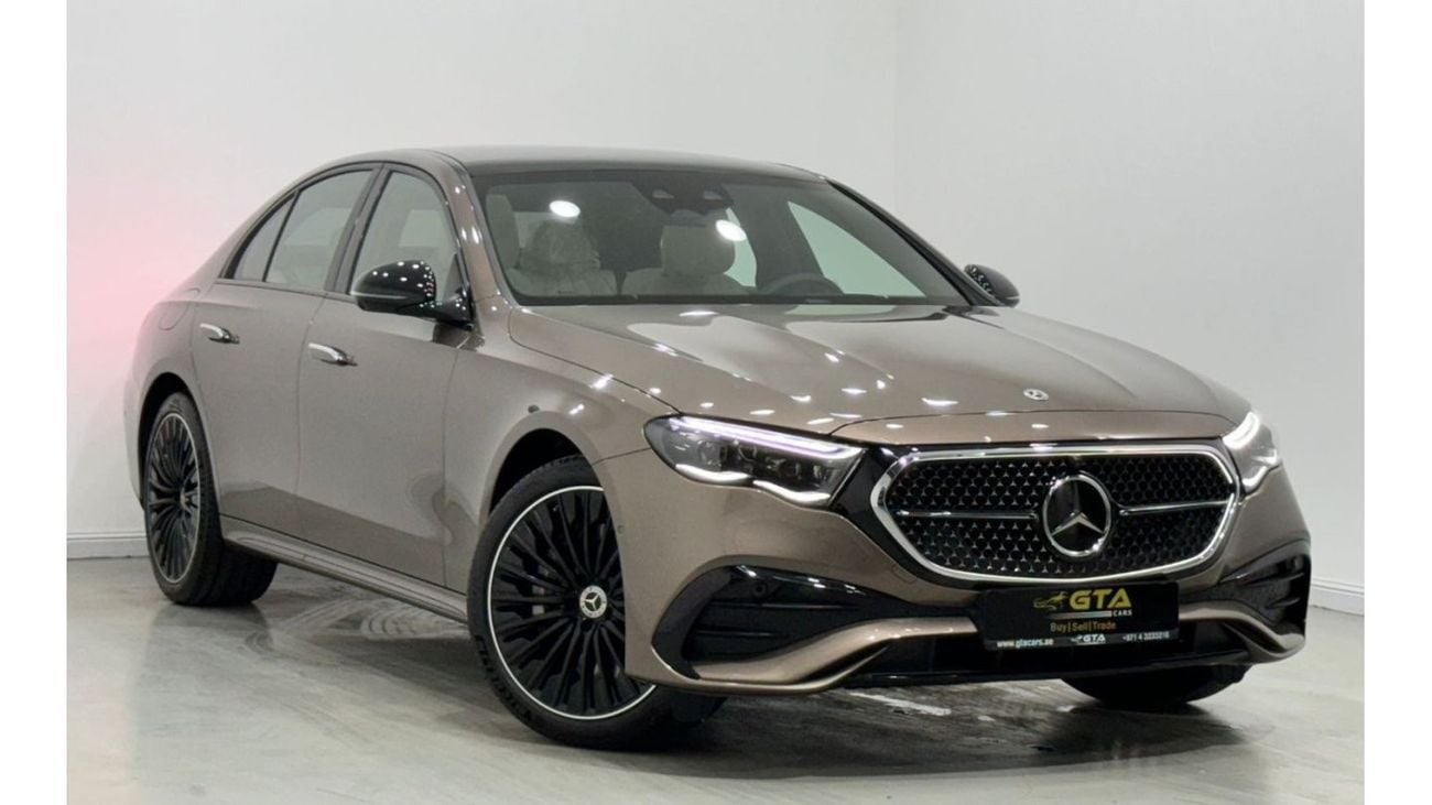 مرسيدس بنز E300 2024 Mercedes-Benz E300 AMG Night Package, May 2029 Mercedes Warranty, Excellent Condition, GCC