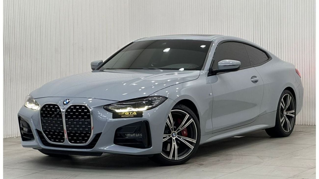 BMW 430i M Sport 2022 BMW 430i M-Sport Coupe, 2026 BMW Warranty + Service Pack, Low Kms, GCC