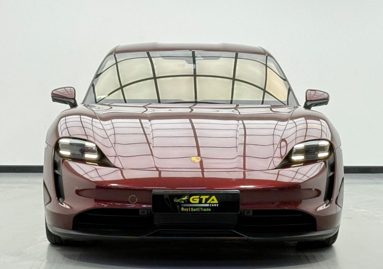 بورش تايكان Base 2022 Porsche Taycan ,Al Nabooda Warranty ,Full Service History ,GCC
