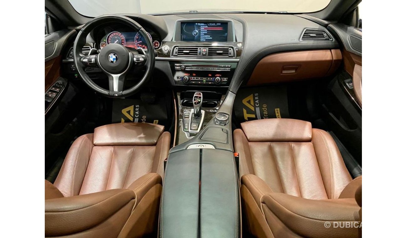 بي أم دبليو 640i 2015 BMW 640i Gran Coupe M Sport, Warranty, Full BMW Service History, GCC