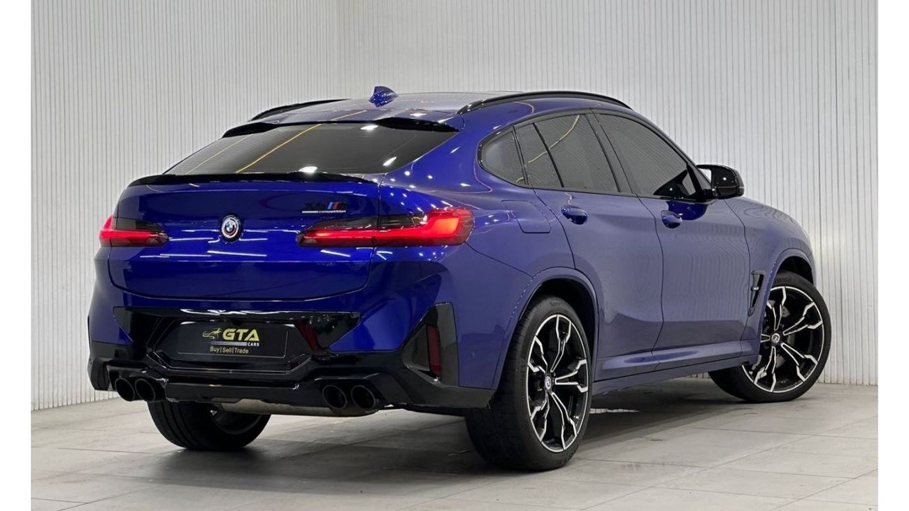 BMW X4 2022 BMW X4M Competition, Jan 2026 BMW Warranty + Service Pack, Full Options, Low Kms, GCC