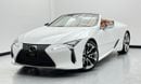 Lexus LC500 Carbon 5.0L 2021 Lexus LC500 Carbon, 1 Year Warranty, Lexus Service History, GCC