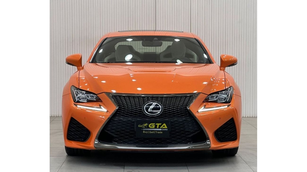Lexus RC F 2015 Lexus RC-F, Full Lexus Service History, Low Kms, Carbon Fiber Package, Excellent Condition, GCC
