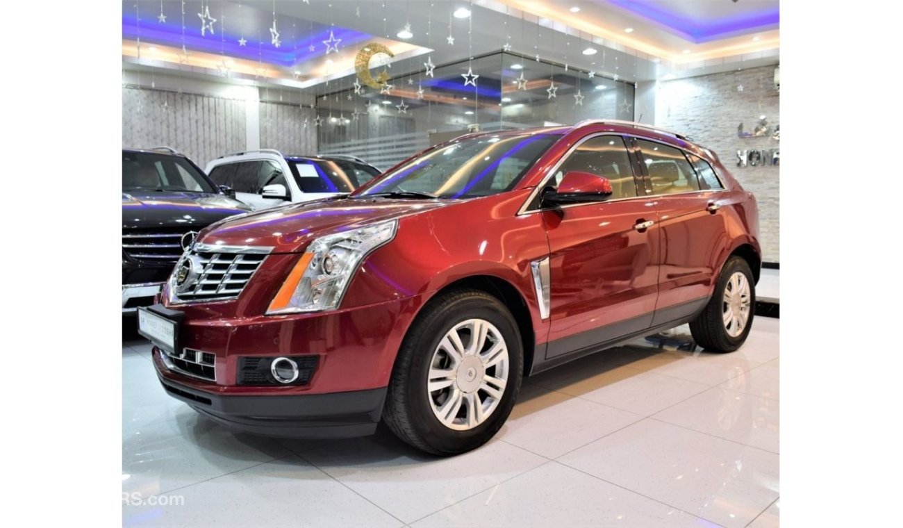 Cadillac SRX EXCELLENT DEAL for our Cadillac SRX4 3.6 ( 2015 Model! ) in Red Color! GCC Specs