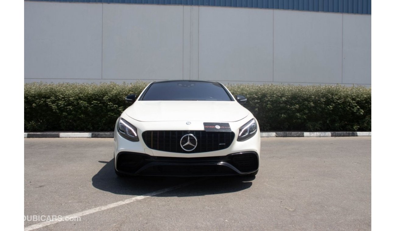 مرسيدس بنز S 63 AMG كوبيه NEW ARRIVAL = FREE REGISTRATION=WARRANTY=MERCEDES S63 V8 AMG COUPE 2015 = BODYKIT S63 2019=GCC SPECS