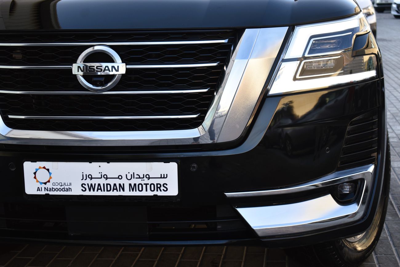نيسان باترول AED 3359 PM | 5.6L LE PLATINUM V8 4WD GCC DEALER WARRANTY