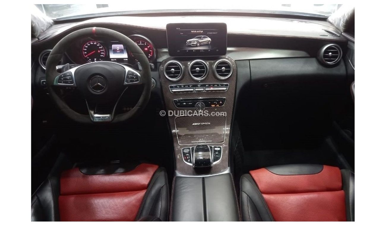 Mercedes-Benz C 63 AMG MERCEDES C63S 2015 GCC IN BEAUTIFUL SHAPE FOR 145K AED