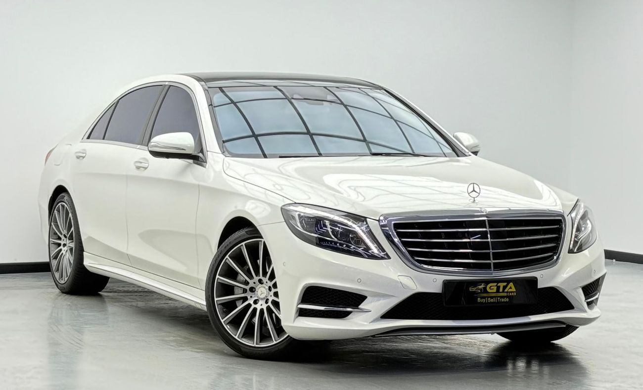 مرسيدس بنز S 500 AMG 4.7L 2015 Mercedes Benz S 500 AMG 4MATIC, Warranty, Full Service History, Excellent Condition, G