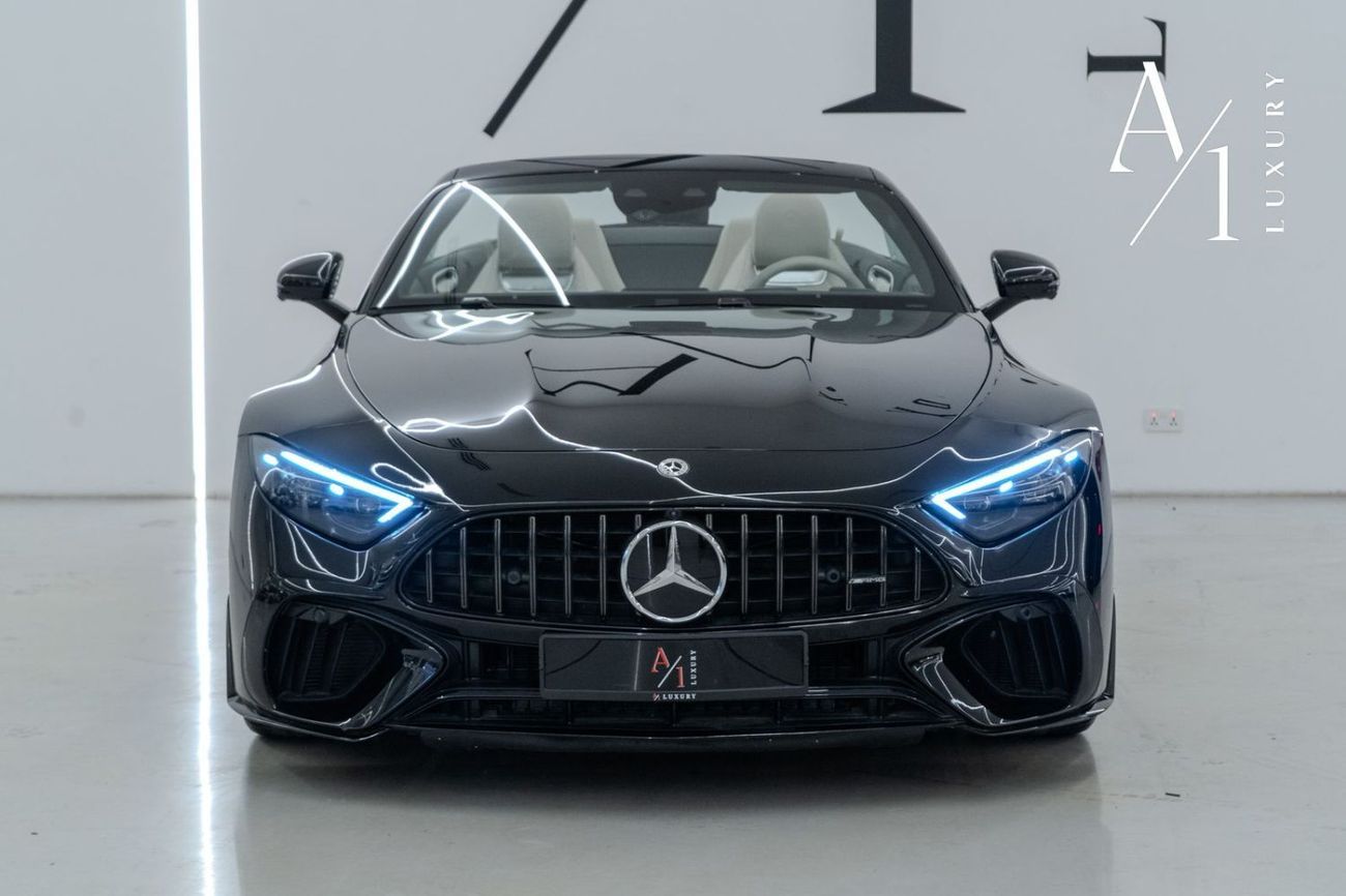 مرسيدس بنز SL 55 AMG Roadster 4Matic+ 2023 Mercedes Benz SL55 AMG 4MATIC Roadster, Mercedes Warranty, Fully Loaded, Very