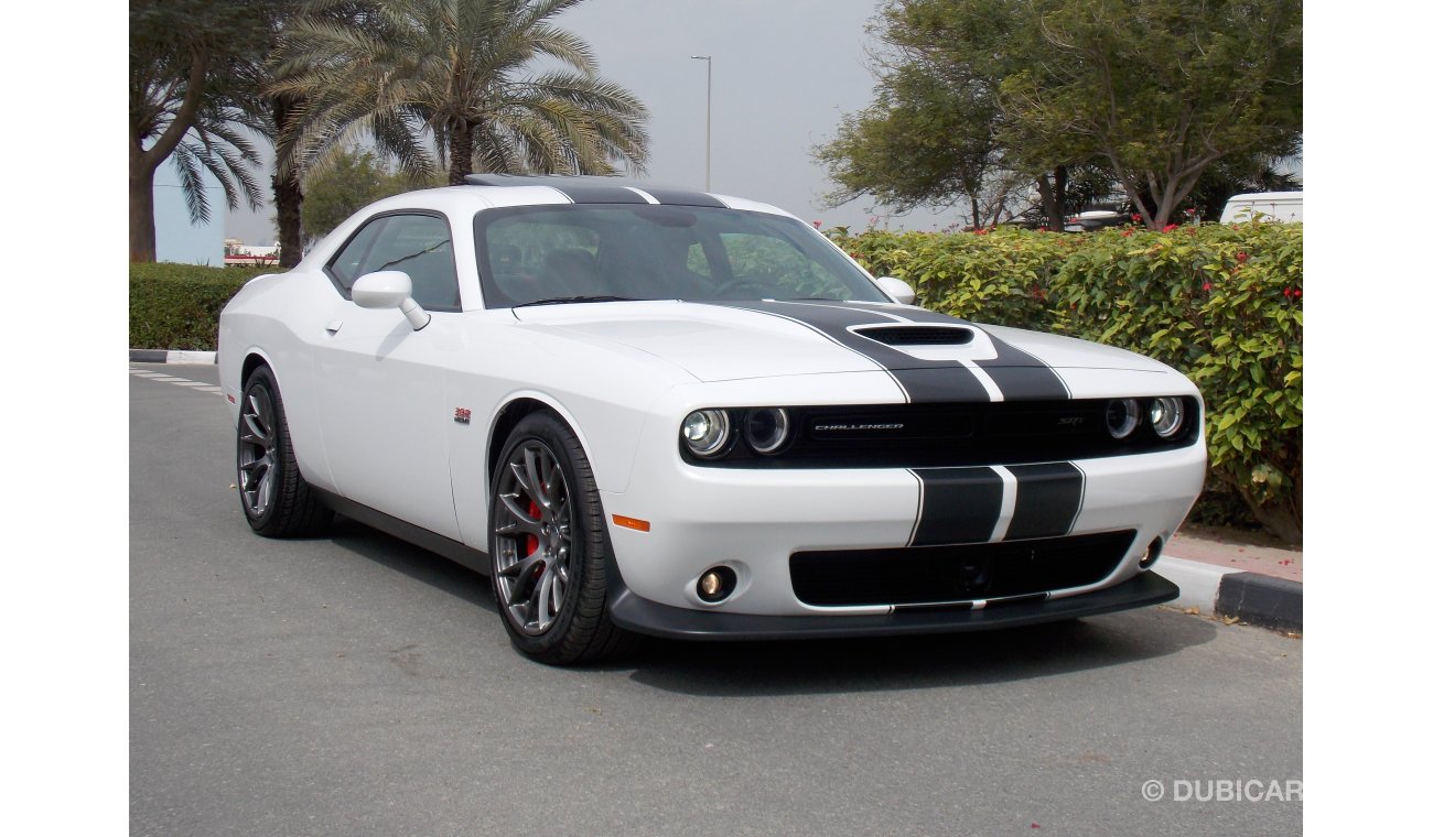 Dodge Challenger 2016 # SRT# 6.4-L V8 HEMI #GCC #ACC # BLISS # SUNROOF # 3 Yrs-60k km Dealer WNTY * RAMADAN OFFER *