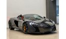 McLaren 650S Spider 2015 McLaren 650S Spider, McLaren Warranty-Service History, GCC