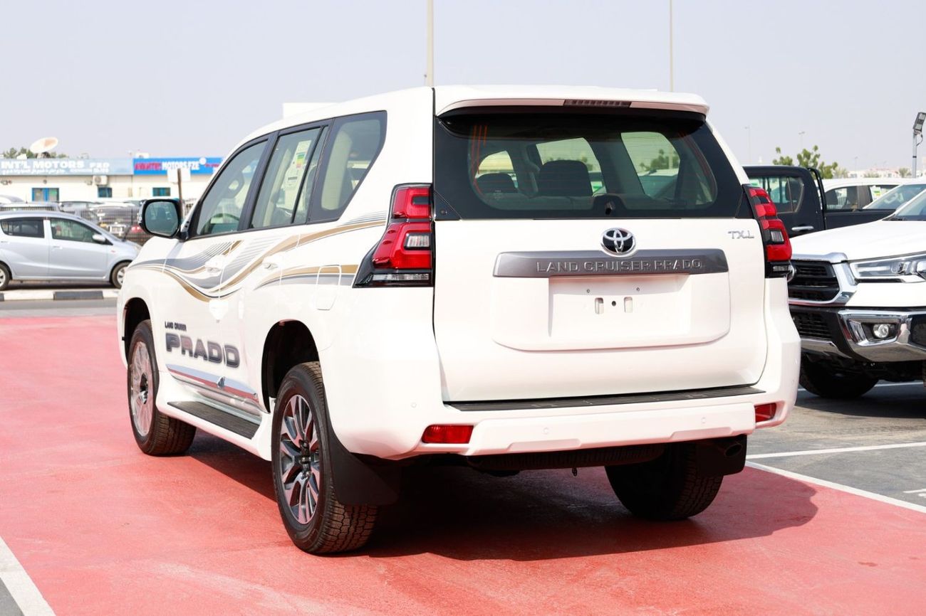 تويوتا برادو TOYOTA PRADO 2.7 TXL WHITE 2023