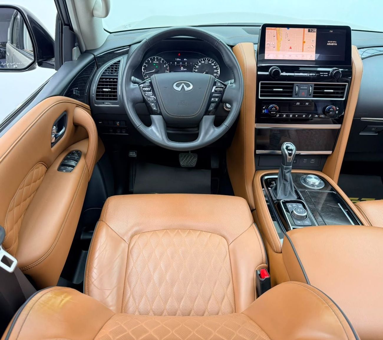 إنفينيتي QX80 LUXE SENSORY PROACTIVE 2024 Infiniti QX80 Sensory Proactive, 2029 Infiniti Warranty, 2027 Infiniti S