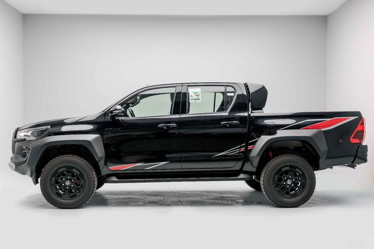 Toyota Hilux GR-Sport 4.0L - Attitude Black Inside Black | Export Only