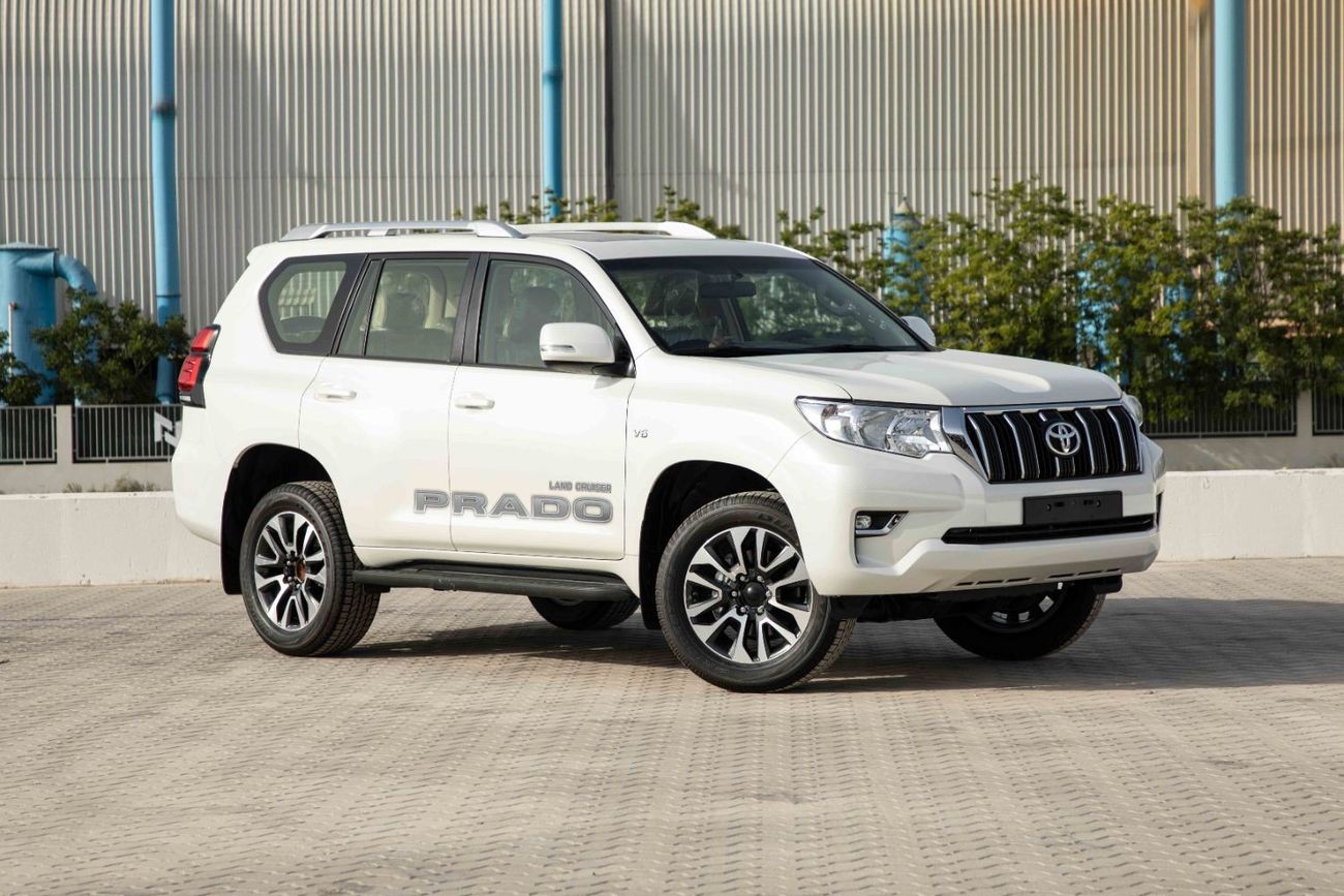 Toyota Prado 2023 Toyota Prado 4.0 TXL S.Dr - White Pearl inside Beige | Export Only