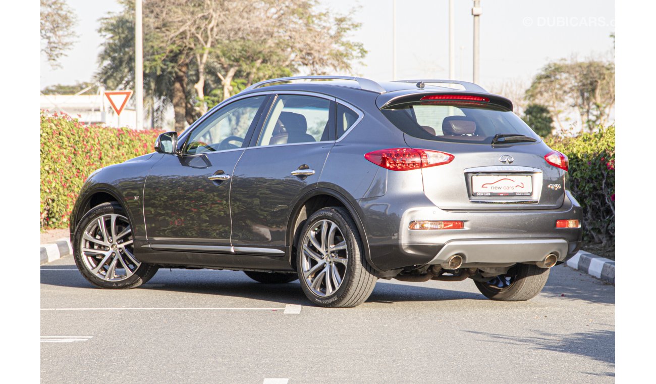 Infiniti QX50 GCC - ASSIST AND FACILITY IN DOWN PAYMENT - 1045 AED/MONTHLY - 1 YEAR WARRANTY COVERS MOST CRITICAL