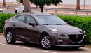 Mazda 3 740x36-Monthly l GCC l Sunroof, Cruise, Camera l Accident Free