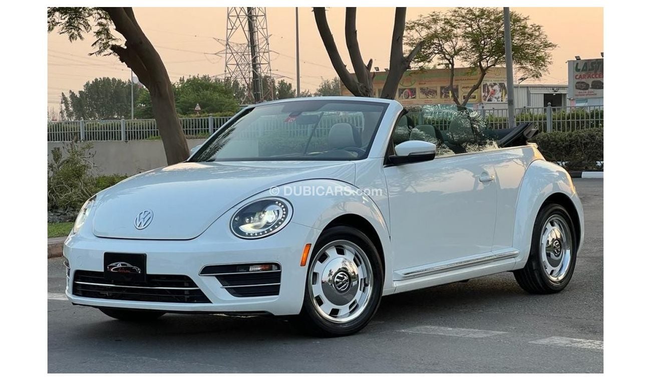 Volkswagen Beetle VOLKSWAGEN BEETLE TURBO 2018 IN LOW MILEAGE CONVERTABLE
