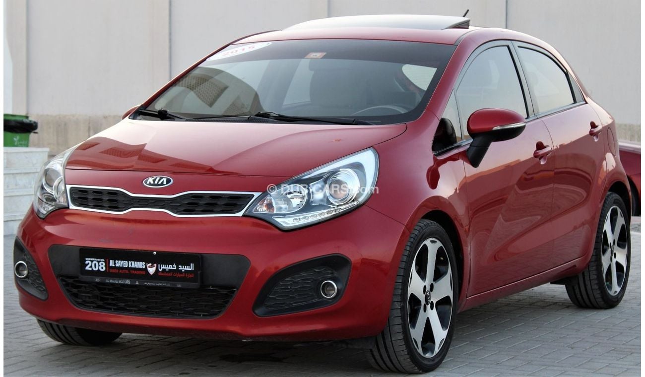 كيا ريو كيا ريو 2015 فل اوبشن خليجي بحالة ممتازة بدون حوادث نظيفه جدا من الداخل والخارج