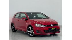 Volkswagen Golf Plus 2016 Volkswagen Golf GTI Coupe, Full Service History, Warranty, GCC