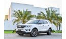 Ford Explorer AED 2,037 Per Month | 0% DP | Immaculate Condition with Full Service History