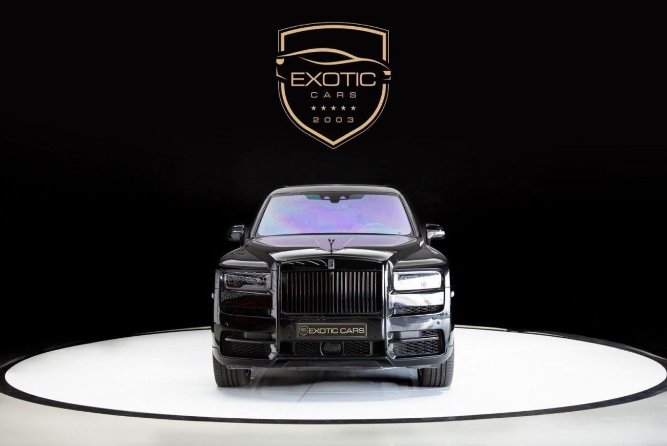 Rolls Royce Cullinan BLACK BADGE Std