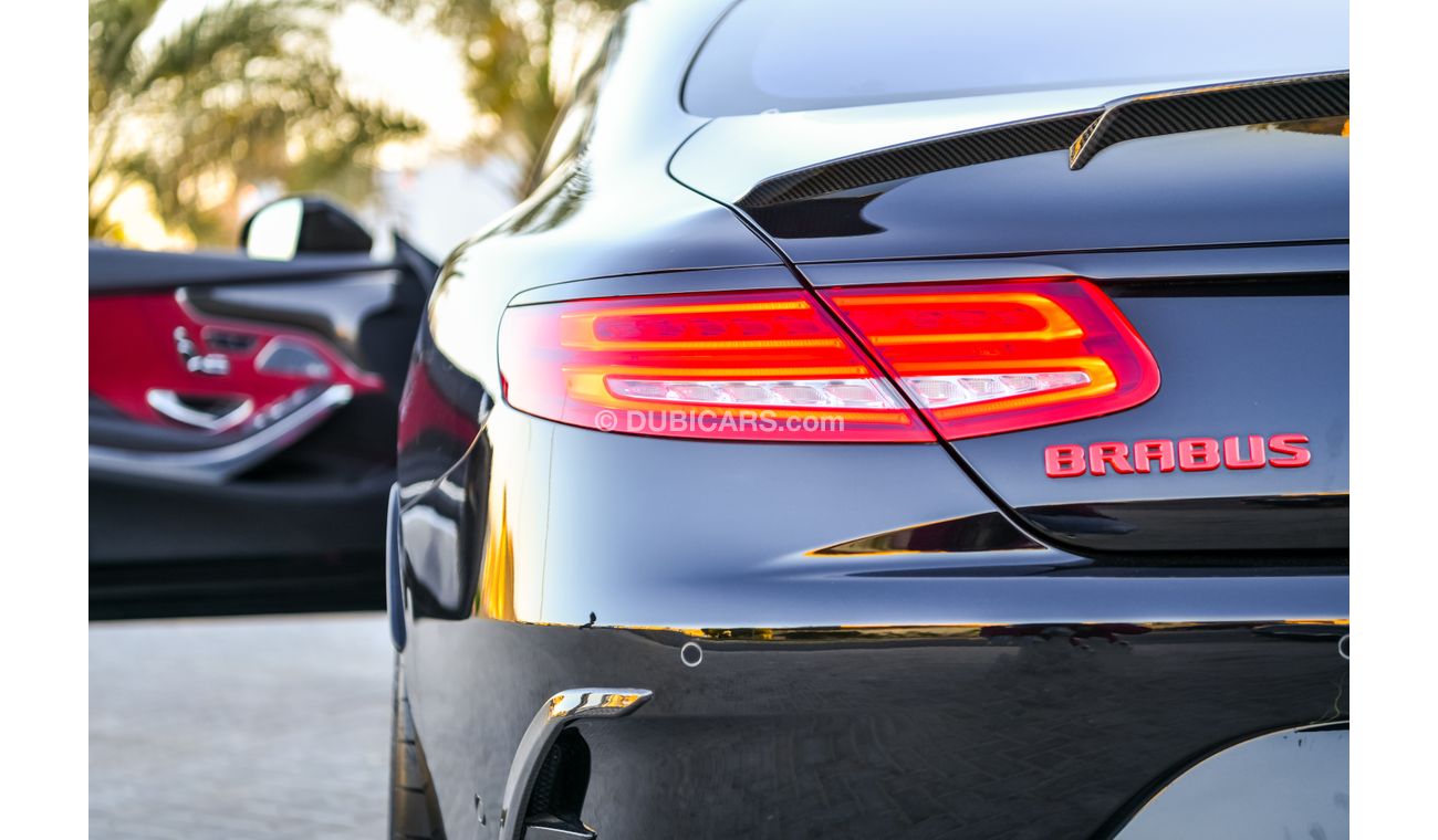 Mercedes-Benz S 63 AMG Coupe Brabus B850 V8 6.0 Biturbo - AED 10,947 Per Month!